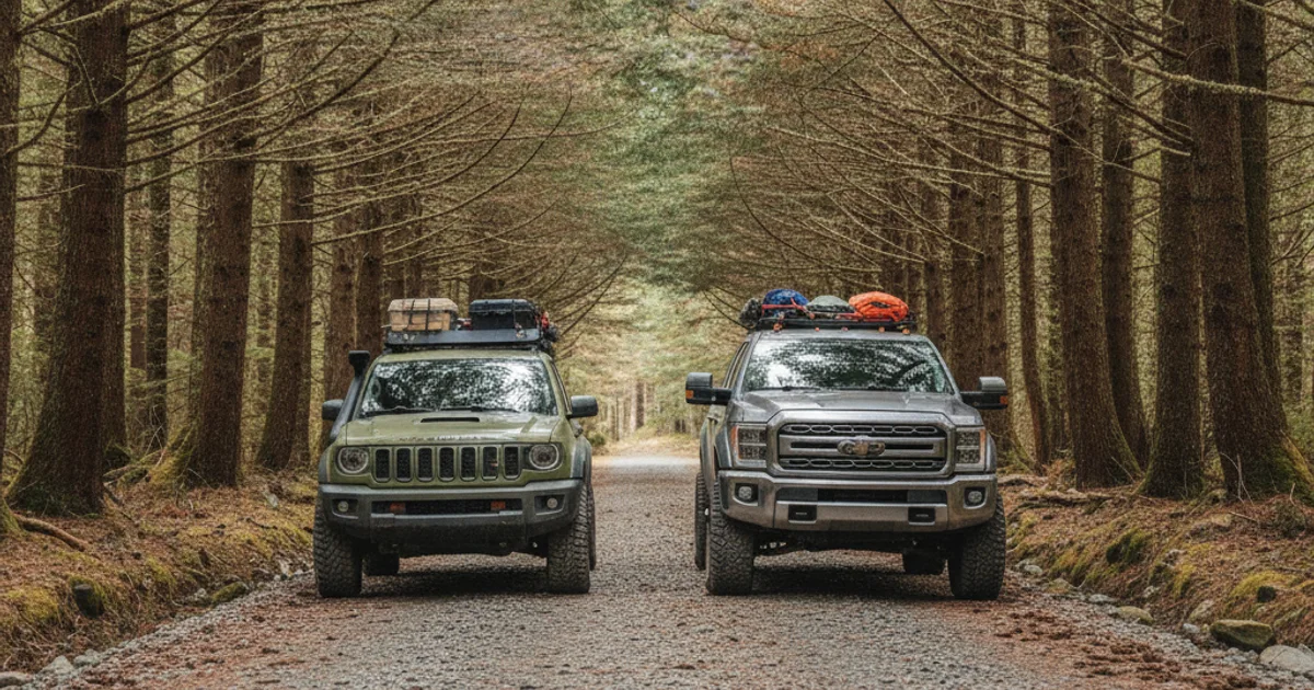 SUV vs Pickup Truck Rental in Northern Ontario